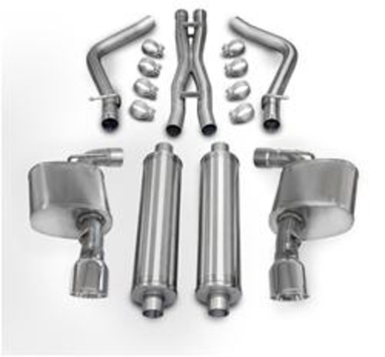 Corsa Xtreme Exhaust System Polished Tip 11-14 Charger, 300 6.4L - Click Image to Close